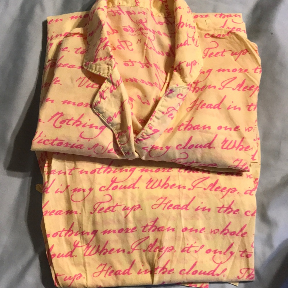 Victoria’s Secret cotton pajamas set.